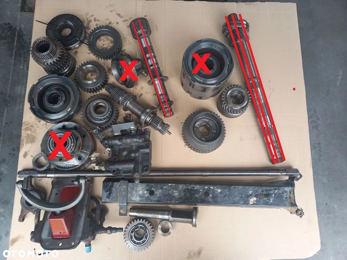 Tryb zębatka wałek kosz sprzęgło skrzyni biegów ZF Powershift Deutz Fahr Agrotron MK3 200 - 1