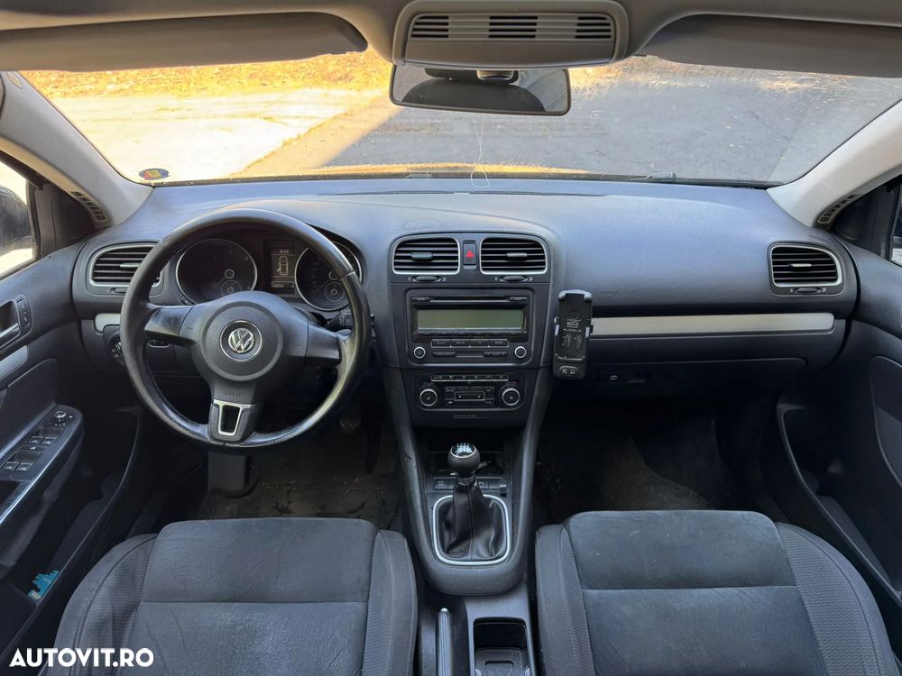 Dezmembrez VW Volkswagen Golf 6 variant break 2011 culoare negru 2.0 TDI manual CBD/CBDB - 11