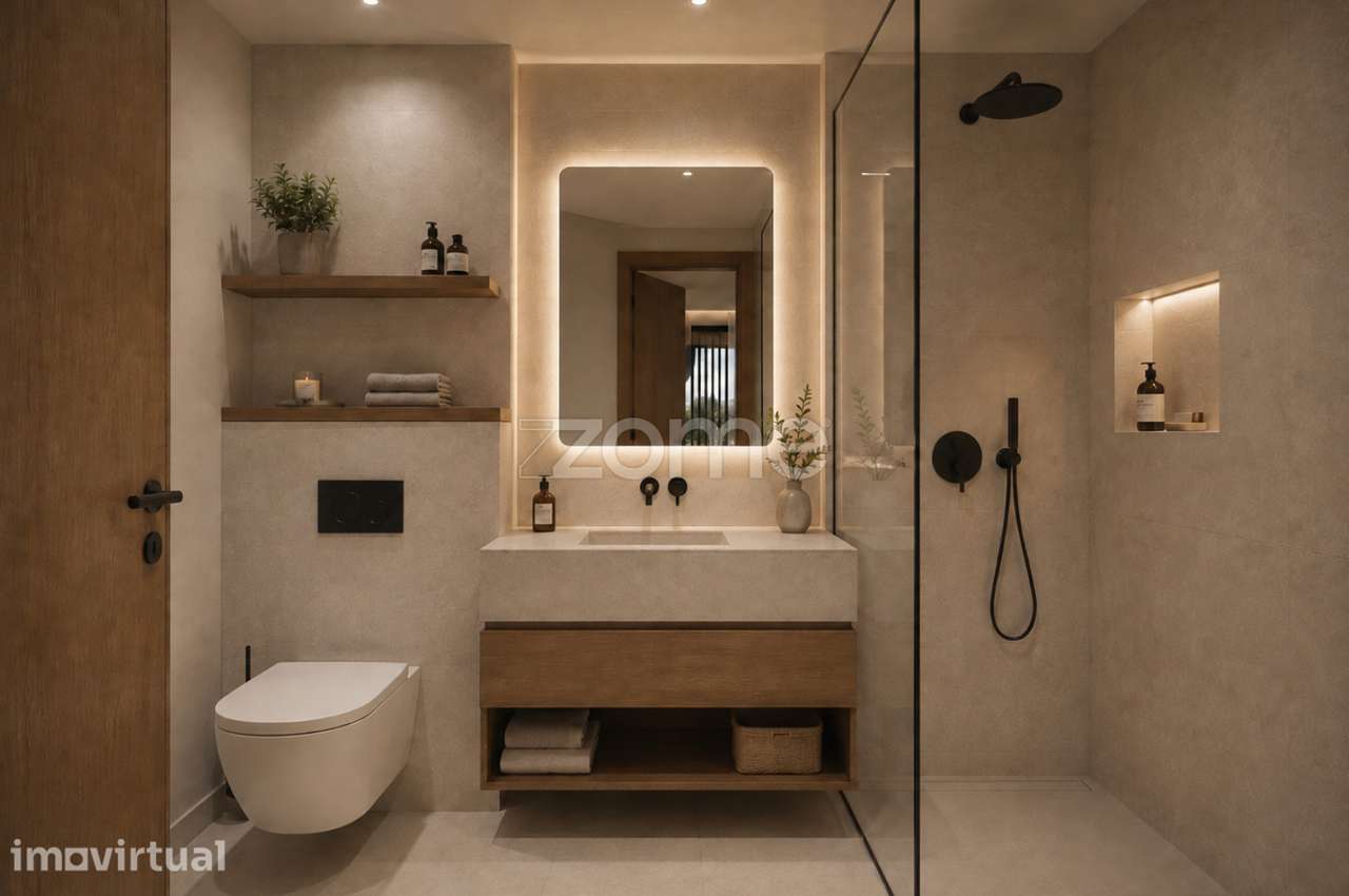 Apartamento T2+1 novo em Vila Frescainha (São Pedro), Barcelos - Grande imagem: 3/19