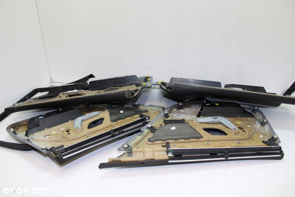 BMW E39 kombi TAPICERKA BOCZKI DRZWI 4SZT BOCZEK EUROPA ROLETY TYŁ RARYTAS - 10