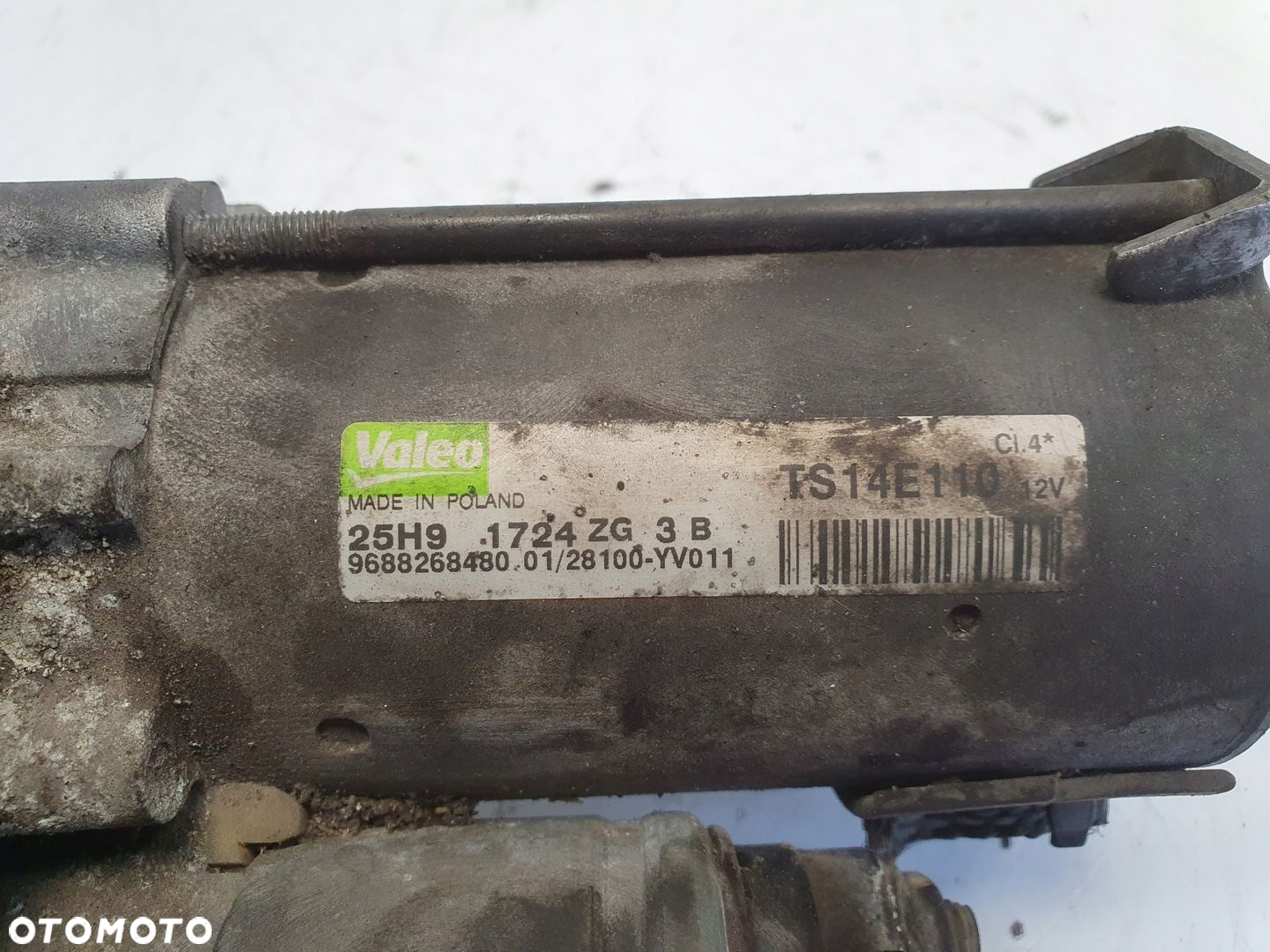 Peugeot Partner II 1.6 HDI ROZRUSZNIK 9688268480 valeo - 2