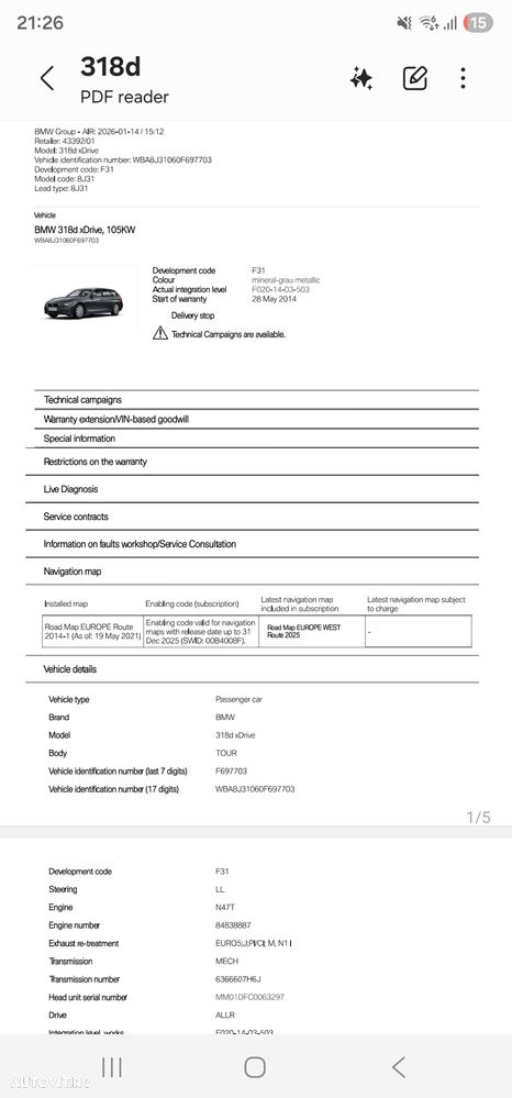 BMW Seria 3 318d Modern Line - 9