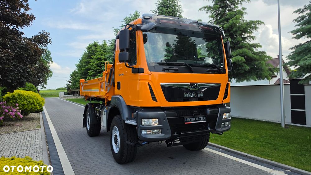 MAN 13.290///* 2021///* NOWY NIE UŻYWANY///* 4X4///* 3 STRONNY WYWROT///* MEILLER-KIPPER///* 14000KG///* STAN NOWY - 4