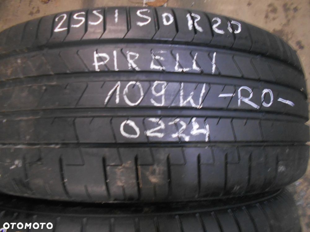OPONY 255/50R20 PIRELLI PZERO R0 DOT 0224 7.4MM - 2