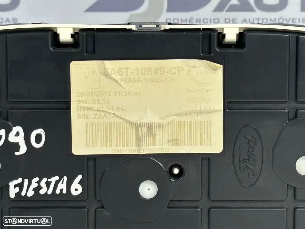 Quadrante - Ford Fiesta VI (2012) - 5