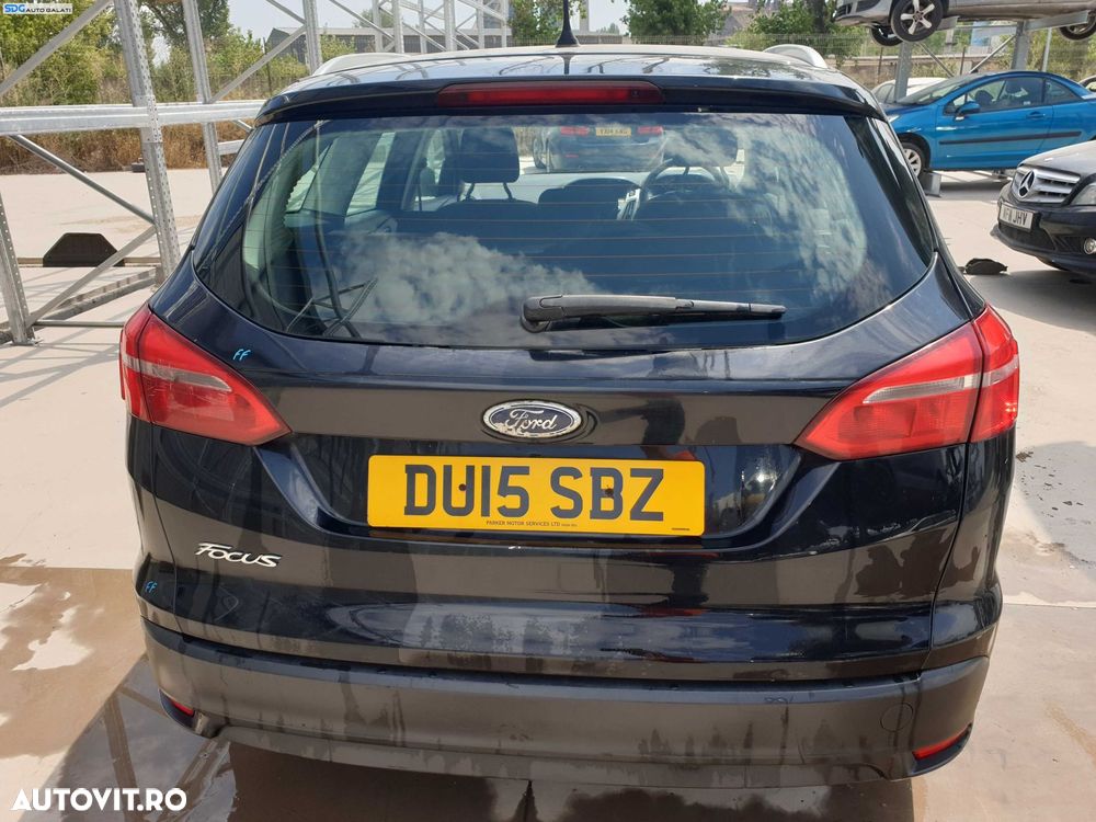 Haion Hayon Capota Portbagaj Dezechipat cu Luneta Geam Sticla Ford Focus 3 Break Combi 2010 - 2018 Culoare FF Panther Black [K6416] - 1