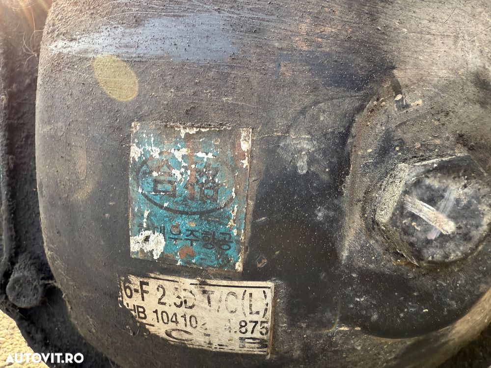 Caseta direcție bară capete de bară grup diferențial față planetara planetare ax punte față cardan cardane față ( mic ) spate ( mare ) Hyundai galoper 2 2004 25 td 105 cai grup raport 4.875 cod HB 104.102 104102 - 3