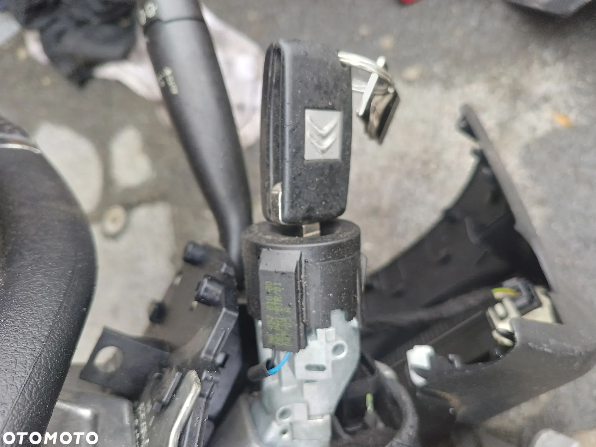 CITROEN C4 I STACYJKA KLUCZYK KOMPLET 9649781080 - 1