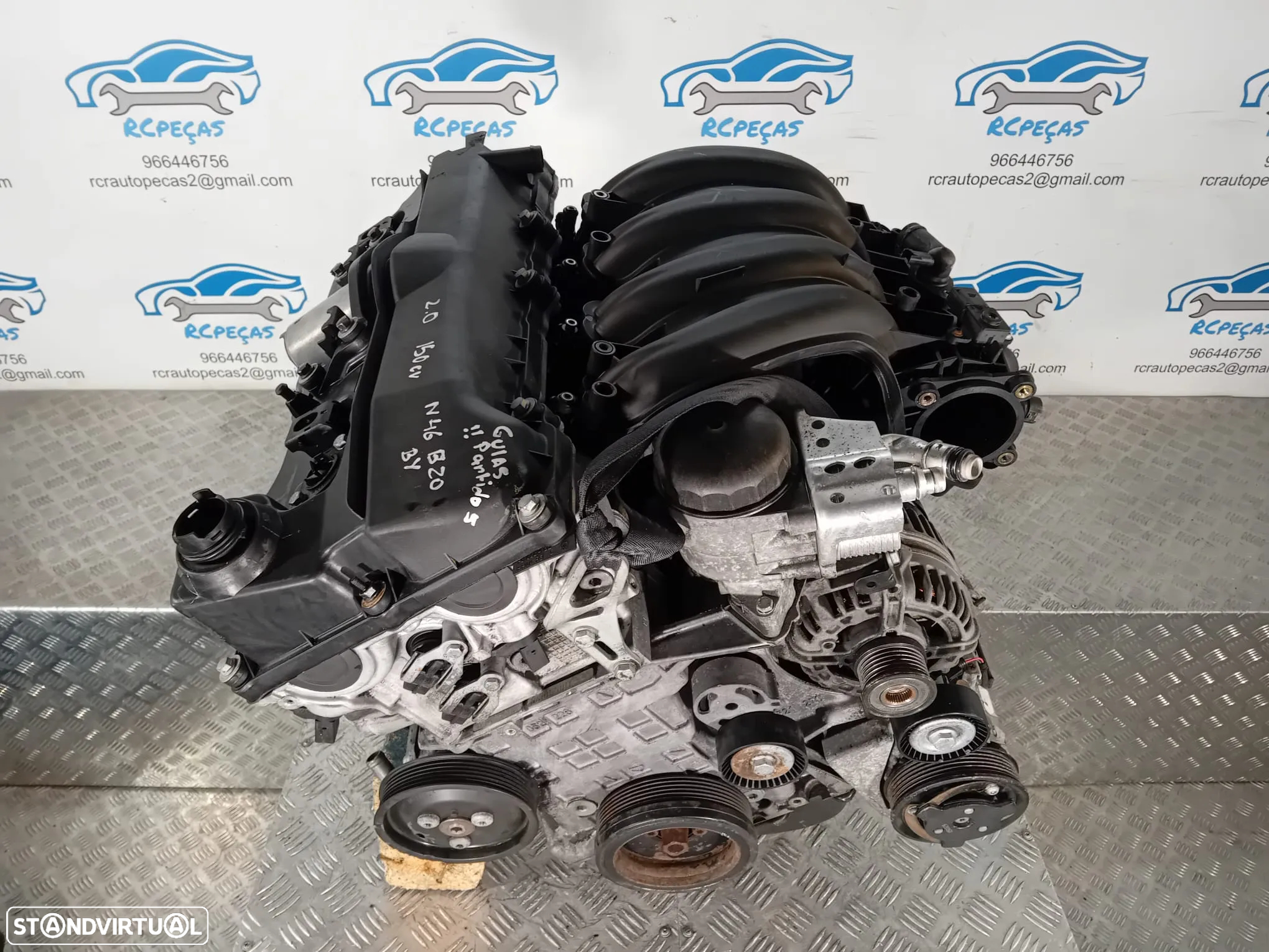 .Motor Completo BMW Serie 3 2.0 16v 150cv N46B20 - 4