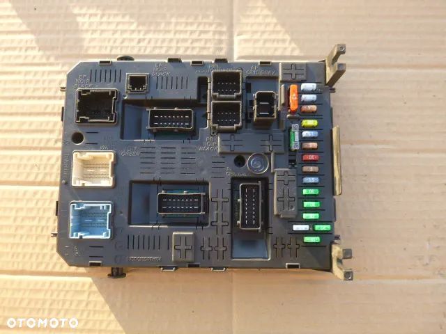 ZESTAW STARTOWY KOMPUTER STACYJKA IMMOBILIZER BSI CITROEN C4 PICASSO 1.6 HDI 0281012980 - 19