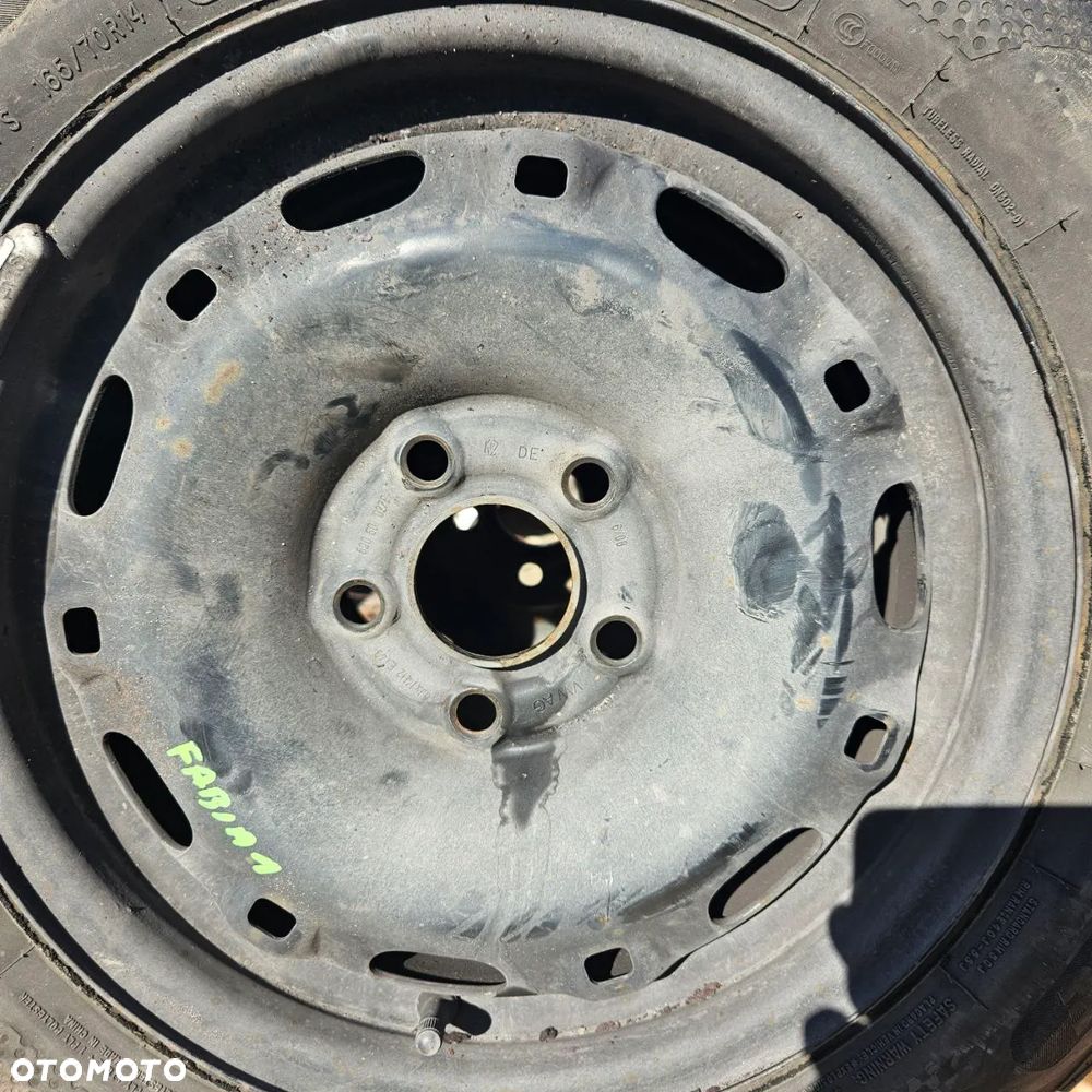 Koła M+S 165/70 R14 / Skoda Fabia I / VW Polo IV fegi opony - 5