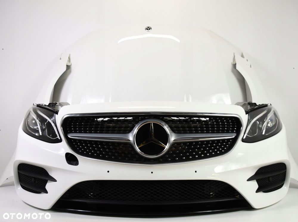 MERCEDES W213 AMG PRZÓD MASKA ZDERZAK CHŁODNICE LAMPY LED BŁOTNIKI PAS - 9
