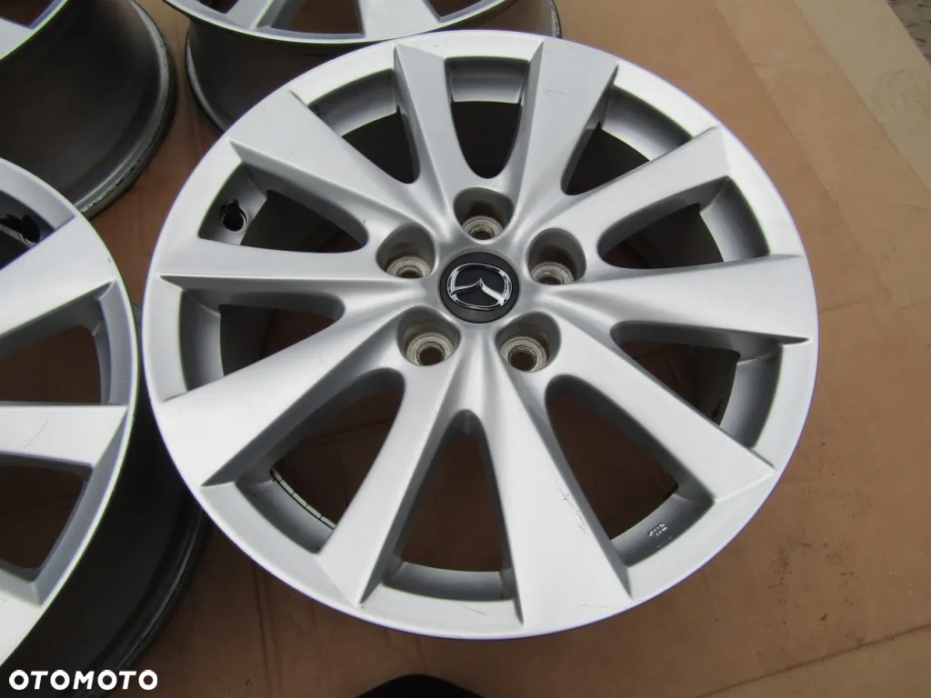 4x Felgi 17 Mazda 3 5 6 CX-3 CX-5 CX-7 MX-5 7j 5x114,3 ET50 / oryginał - 9