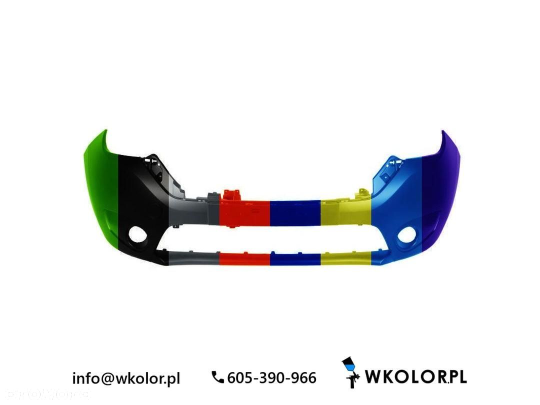 NOWY ZDERZAK DACIA DOKKER NADWOZIE WIELKOPRZESTRZENNE 2019- LAKIEROWANY W KOLOR - 1