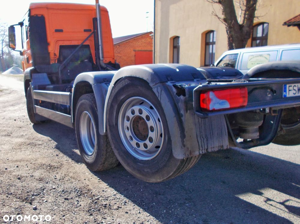 MAN TGS BECZKA ASENIZACJA, KRÓTKI ROZSTAW 410cm, EURO-5, 3-y OSIOWY, OŚ SKRĘTNA, 6x2 - 3