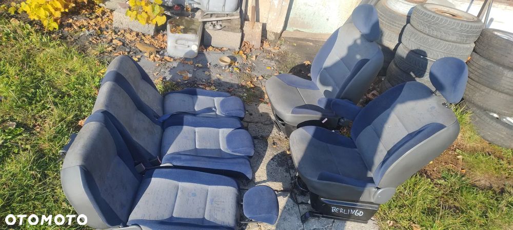 CITROEN Berlingo peugeot partner 02-08r  fotel przód tył kanapa podłokietnik - 2