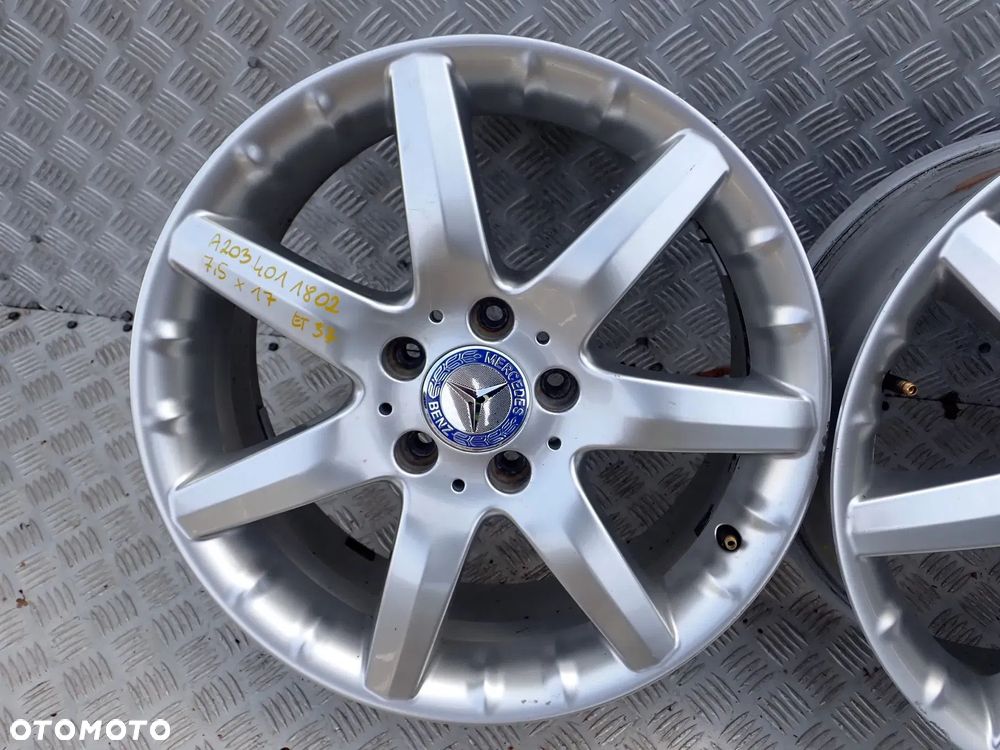 FELGI ALUMINIOWE MERCEDES A2034011802 7,5JX17 ET 37 - 5