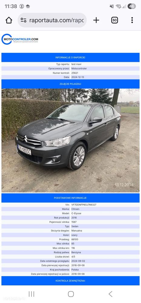 Citroën C-Elysée 1.6 VTi Exclusive EU6 - 18