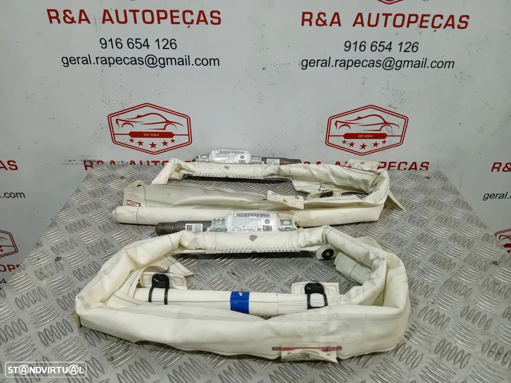 Cortina Cortinas de Airbag VW Golf 6 VI 5K6880742 5K6880741 Original - 2