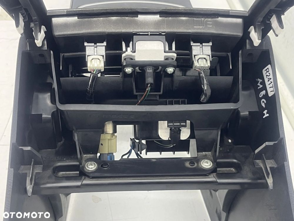 Tunel środkowy Mazda 6 II GH 07-12r. podłokietnik uchwyt na kubki EU gs1d-64426 - 7