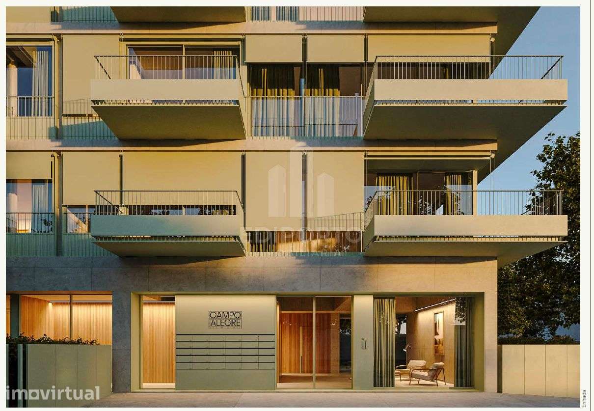 Apartamento T1com terraço em empreendimento de luxo no Campo Alegre, P - Grande imagem: 4/24