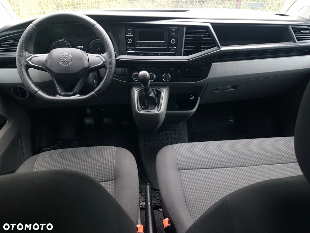 Volkswagen T6 TRANSPORTER DOKA 6-OSÓB PAKA SKRZYNIA ŁADUNKOWA KLIMA DOUBLE KABINA KRAJOWY - 19
