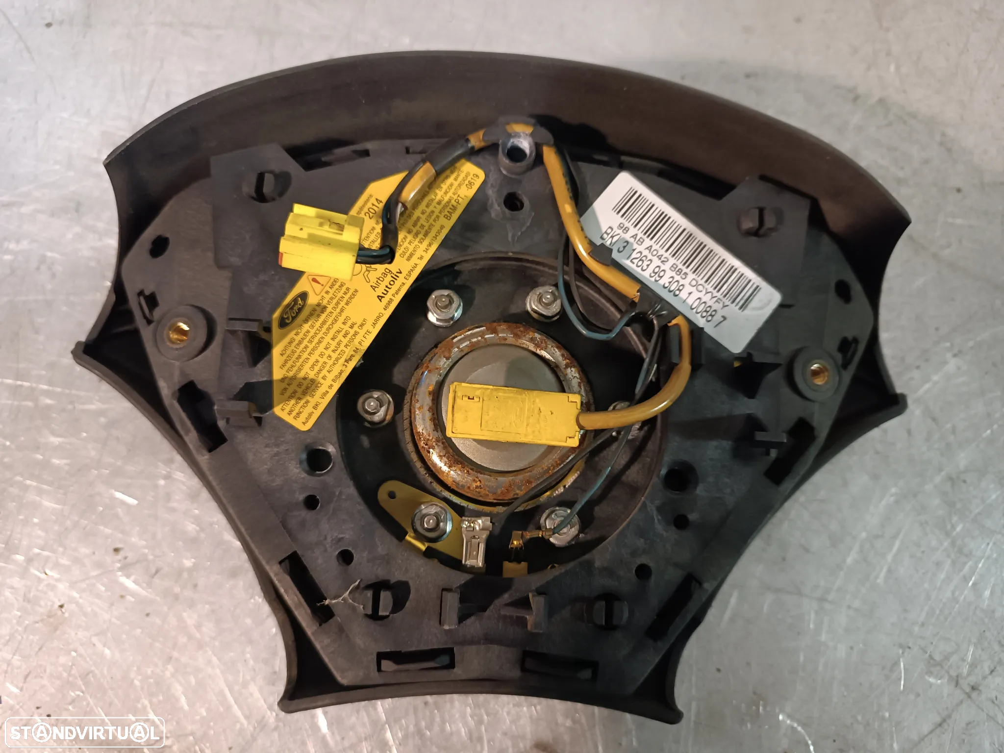 AIRBAG DO VOLANTE FORD FOCUS MK1 98-03 - 2