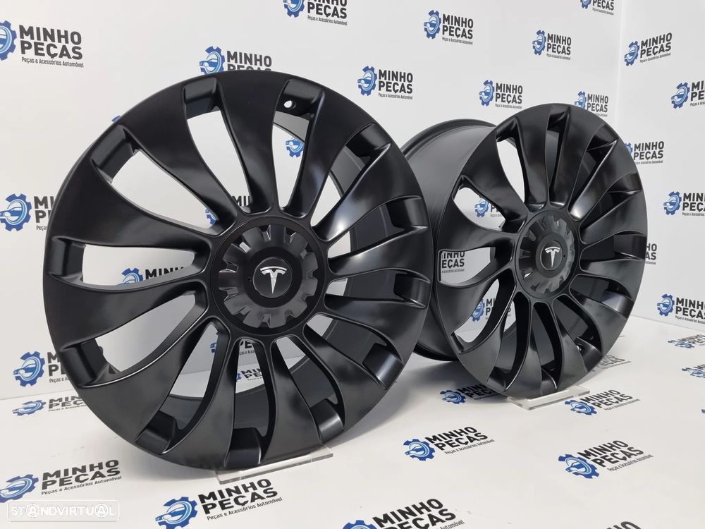 Jantes Look Tesla Model Y em 20 Matte Black (5x114.3) - 3