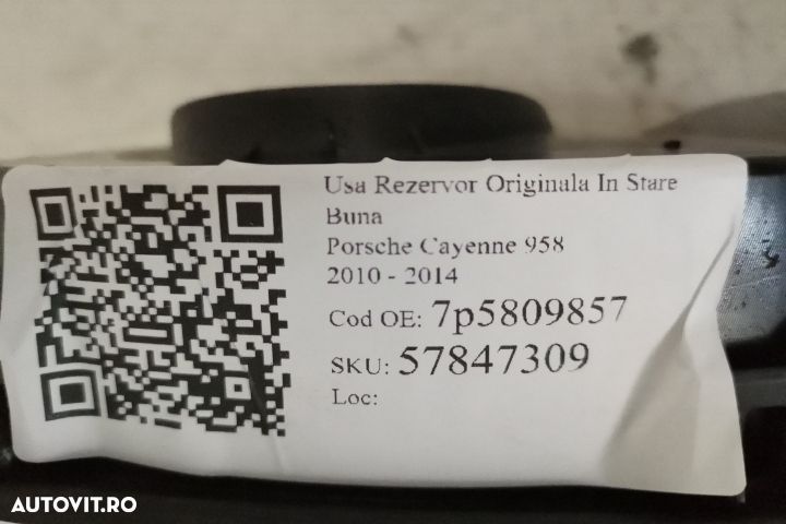 Usa Rezervor Originala In Stare Buna Porsche Cayenne 958 2010 2011 201 - 7