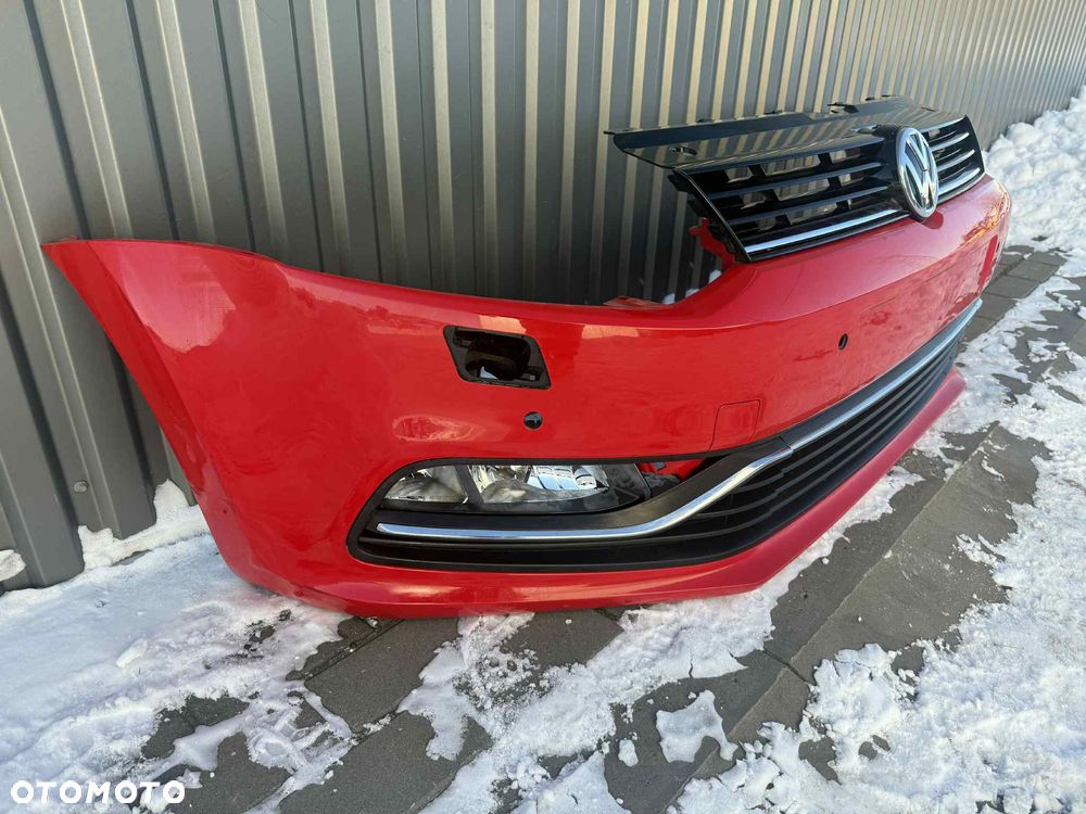 Vw Polo 6R Lift 6C Zderzak Przód Przedni Sprysk. PDC. LP3G 14-17 - 2