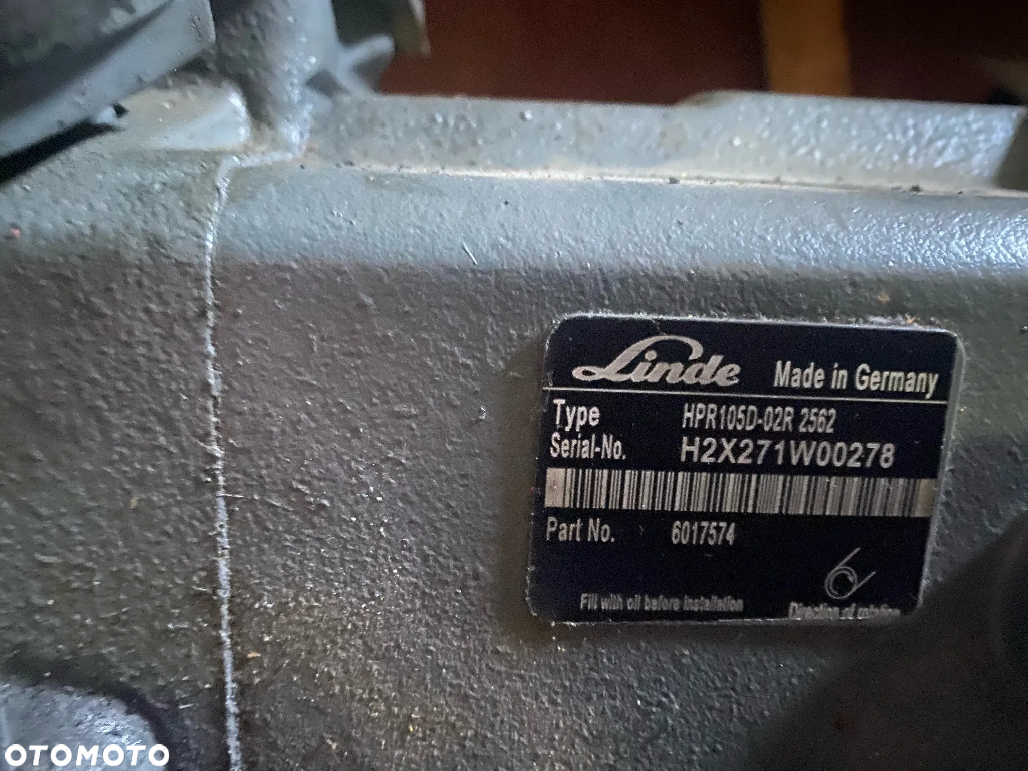 Pompa hydrauliczna Linde HPR 105d - 4