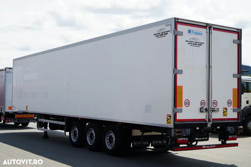 LeciTrailer CAMION FRIGORIFER / TRANSPORT VECTOR 1350 / AXĂ RIDICATĂ / AXE SAF - 3