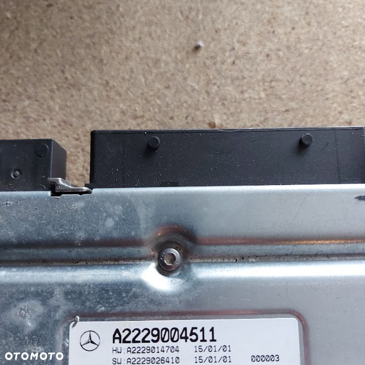 WZMACNIACZ BURMESTER MERCEDES 2229004511 S W222 GLC 253 C W205  DEMONTAZ - 2