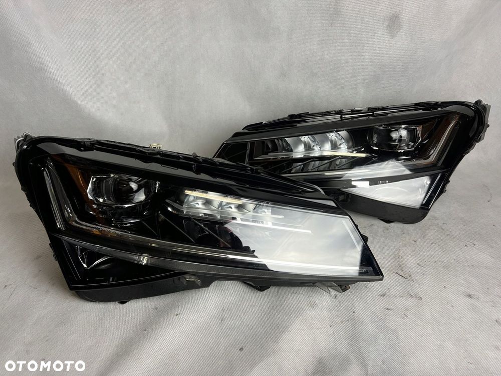 SKODA SUPERB III 3 LIFT FULL LED 3V1 LAMPA LEWA PRAWA REFLEKTOR LEWY PRAWY - 1
