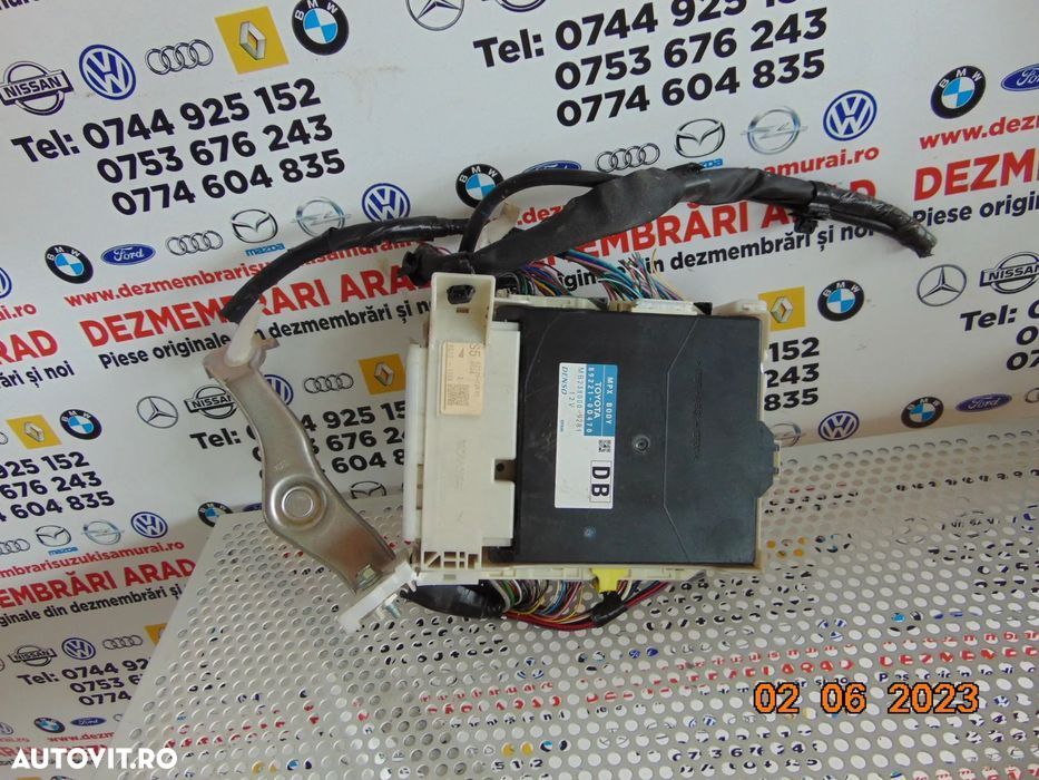 Modul BCM Toyota Yaris 2011-2019 modul ecu control yaris 3 dezmembrez - 1