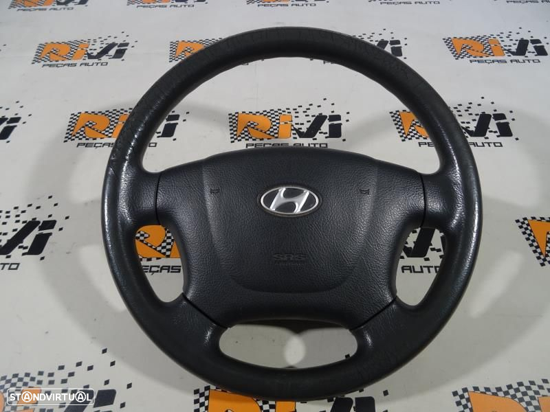 Volante Hyundai Santa Fé Ii (Cm)  Volante Hyundai Santa Fe Com Airbag - 2