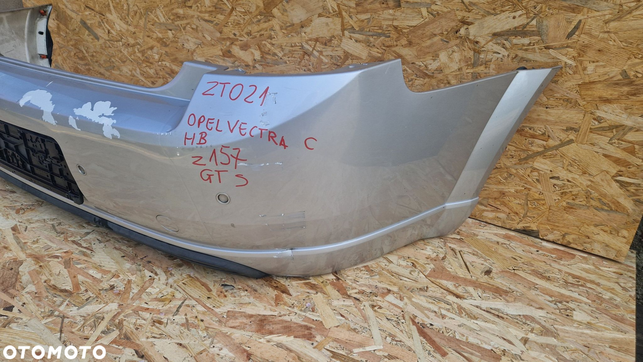 OPEL VECTRA C HB GTS ZDERZAK TYLNY TYŁ KOD LAK.Z157 - 3
