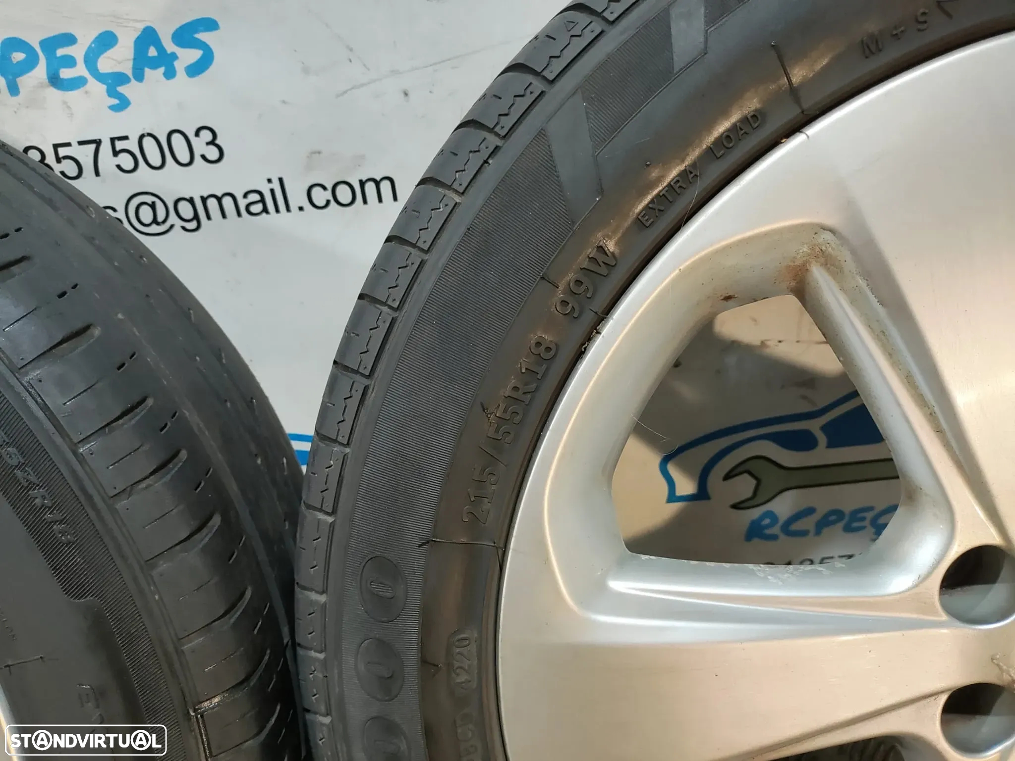 Jantes 18 Polegadas Originais Opel - 5x105 - 95181597 - Mokka Crossland Grandland - 19