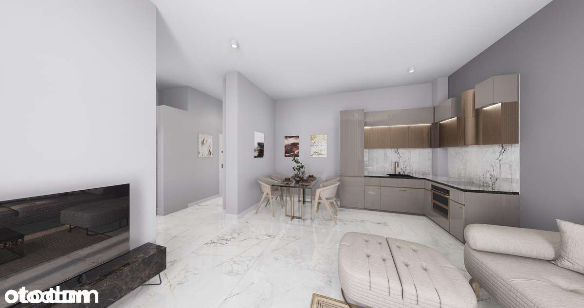 Wyjątkowy apartament w Centrum Lubina Loftowy klimat 54,5 m2