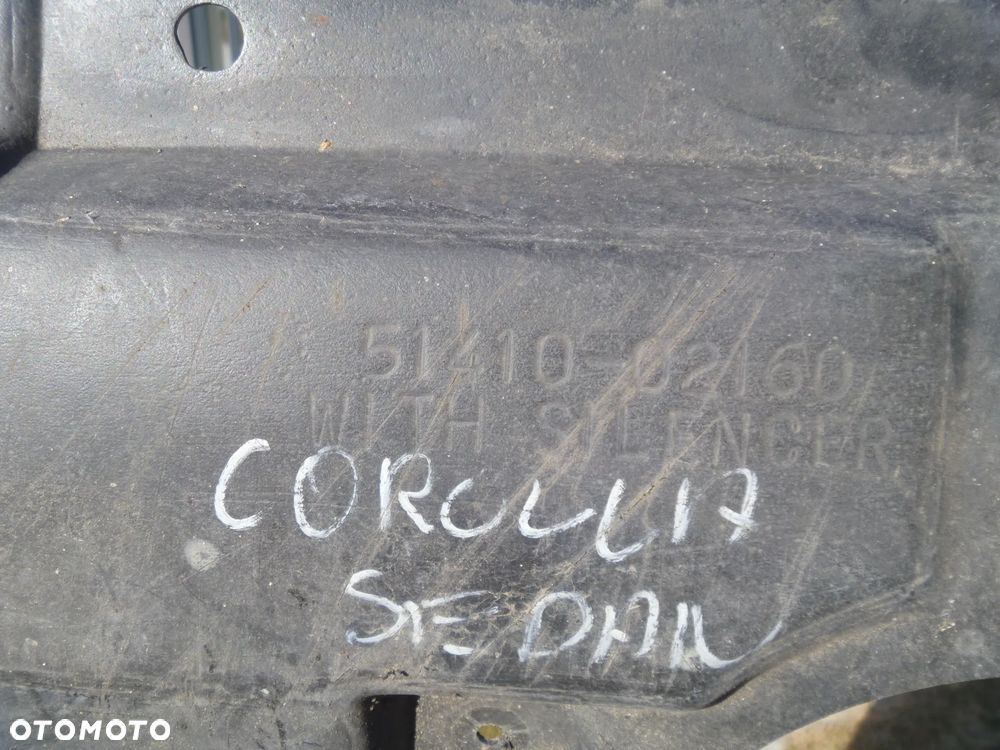 TOYOTA COROLLA E15 SEDAN DOLNA OSŁONA PŁYTA POD SILNIK 51410-02160 ORYGINAŁ - 3