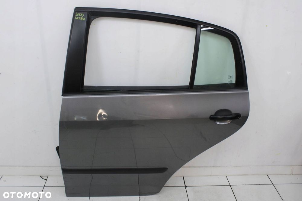 VW GOLF V 5 PLUS 2005R- DRZWI LEWE LEWY TYŁ TYLNE LA7T - KOD LAKIERU - 1