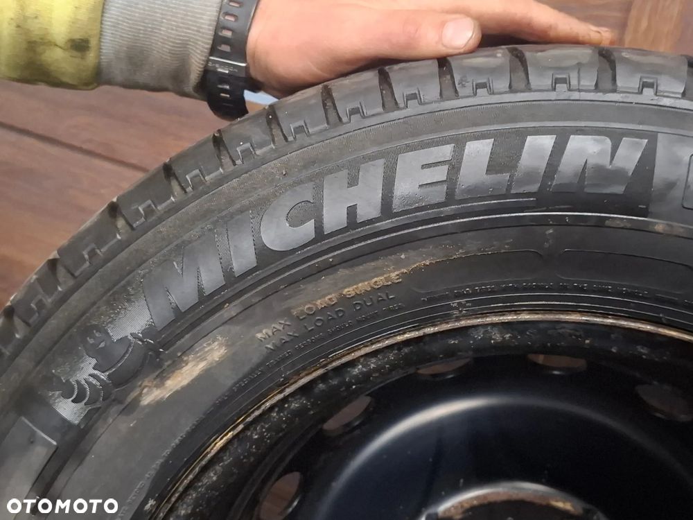 Koło zapasowe Renault Master III 2018 rok Movano 225/65R16C Michelin Agilis bieżnik 7 mm - 4