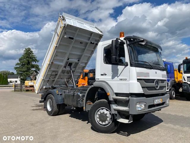 Mercedes-Benz Axor 1833 4x4 wywrotka Meiller z Niemiec - 10