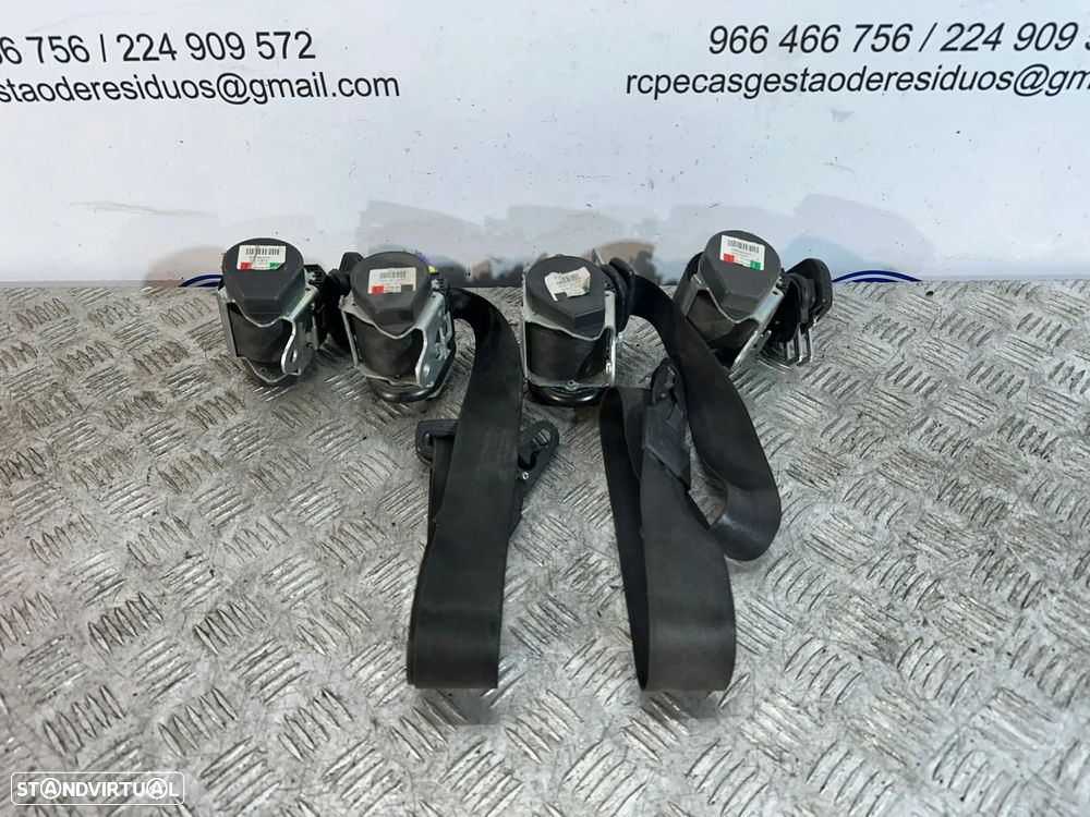 .Conjunto Cinto De Segurança Original VAG Audi Q7 4L 2006 - 2015 - 1