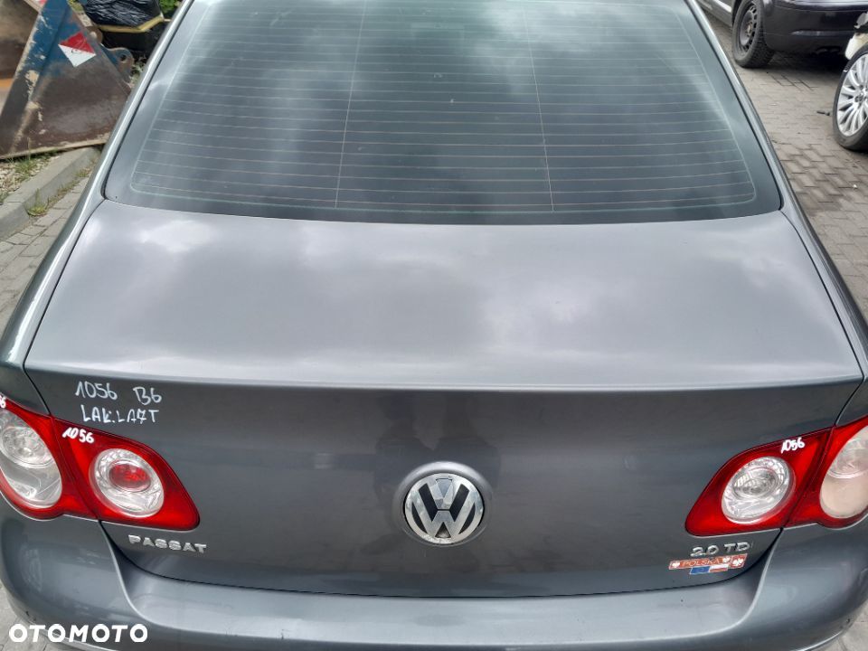 KLAPA TYLNA TYŁ VW PASSAT B6 SEDAN KOLOR: LA7T - 2