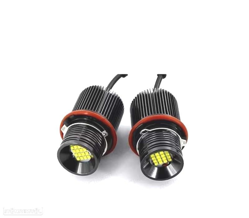 CONJUNTO LÂMPADAS ANGEL EYES 80W BMW FAROIS XENON E39 E53 E65 E66 E63 E64 E87 E60 E61 E83 - 1