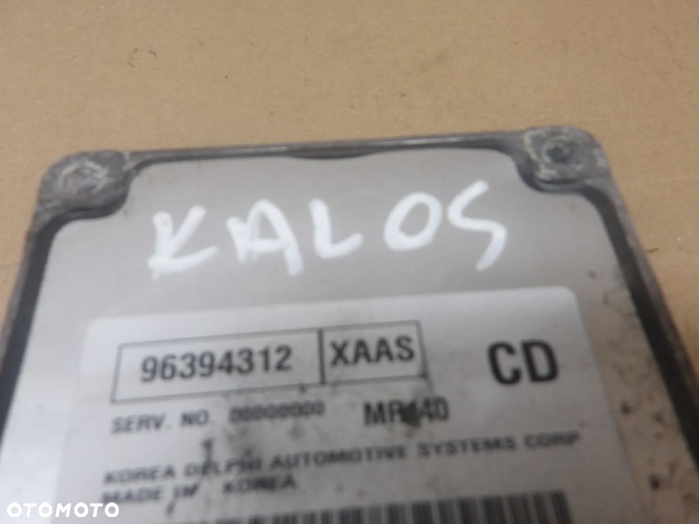 DAEWOO KALOS 1.4B MODUŁ STEROWNIK SILNIKA 96394312 - 2