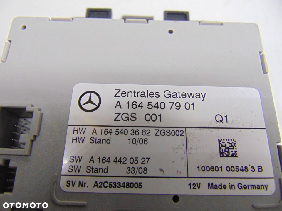 ML W164 MODUŁ GATEWAY 1645407901 - 2