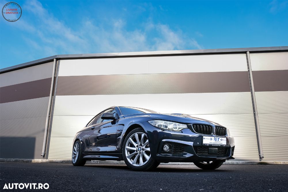 Aripi Laterale BMW 4 Series F32 F33 F36 (2013-02.2017) Ornament Negru M4 Design- livrare gratuita - 14