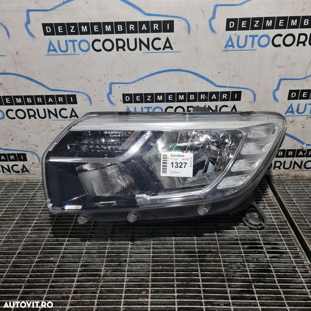 Far Stanga Dacia Sandero 2 Facelift 2016 - 2020 Hatchback 4 Usi (1327) Fara xenon ... - 1